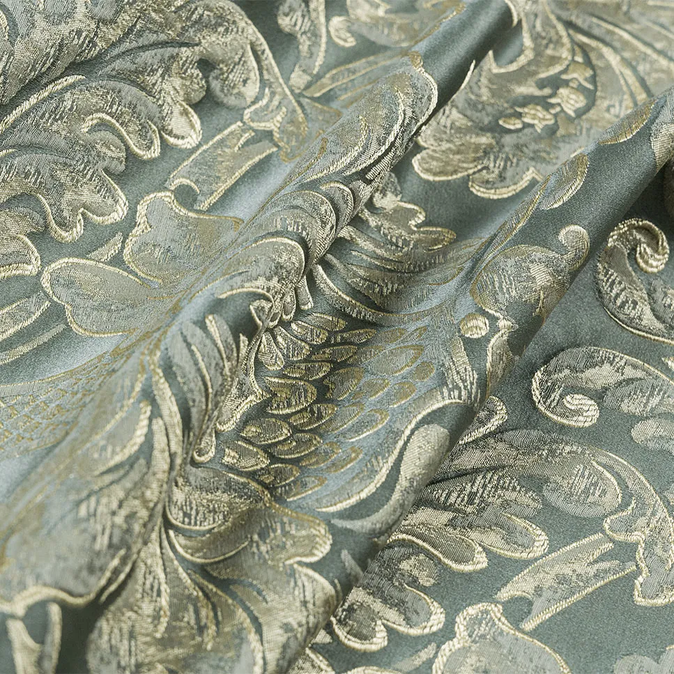 Портьерная ткань BROCATELLO EMERALD, ширина 300 см