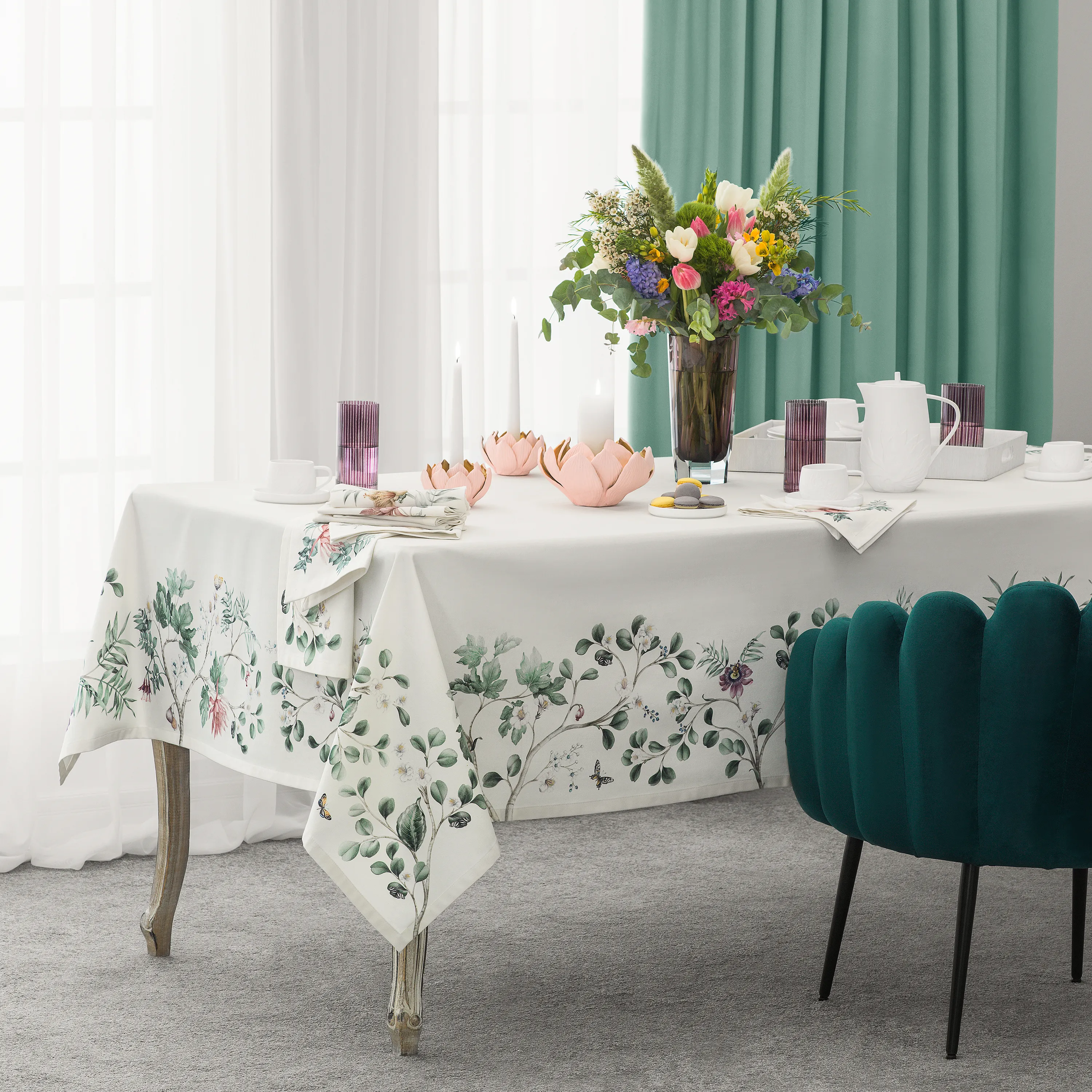 Скатерть Альфабия