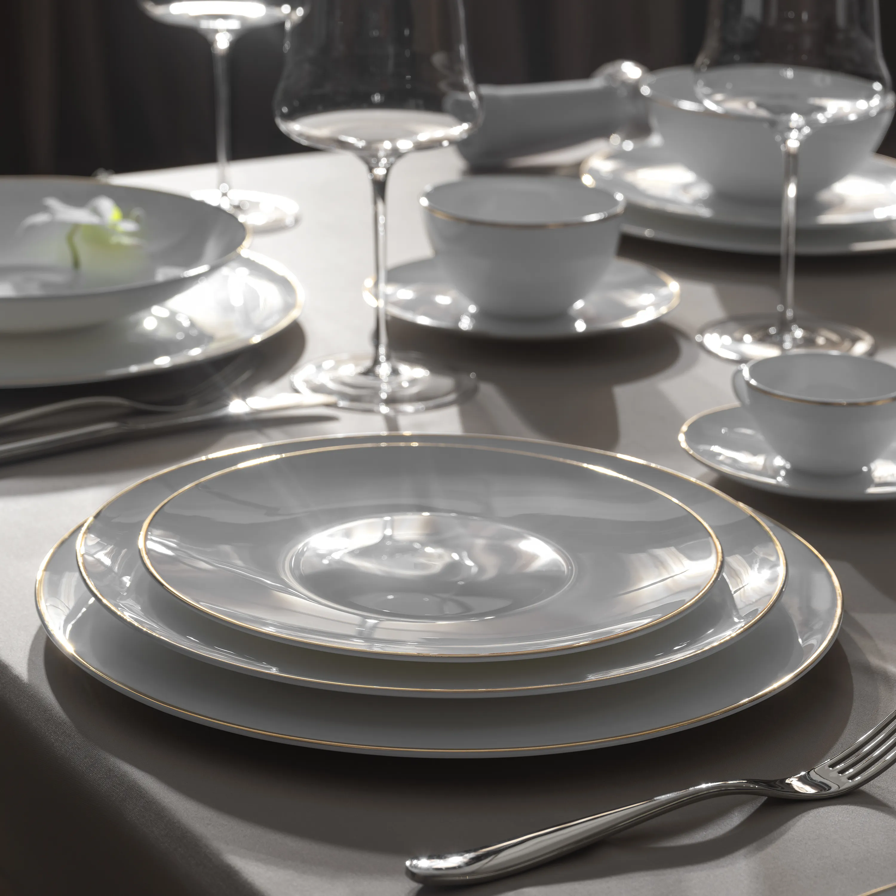 Тарелка десертная Канни