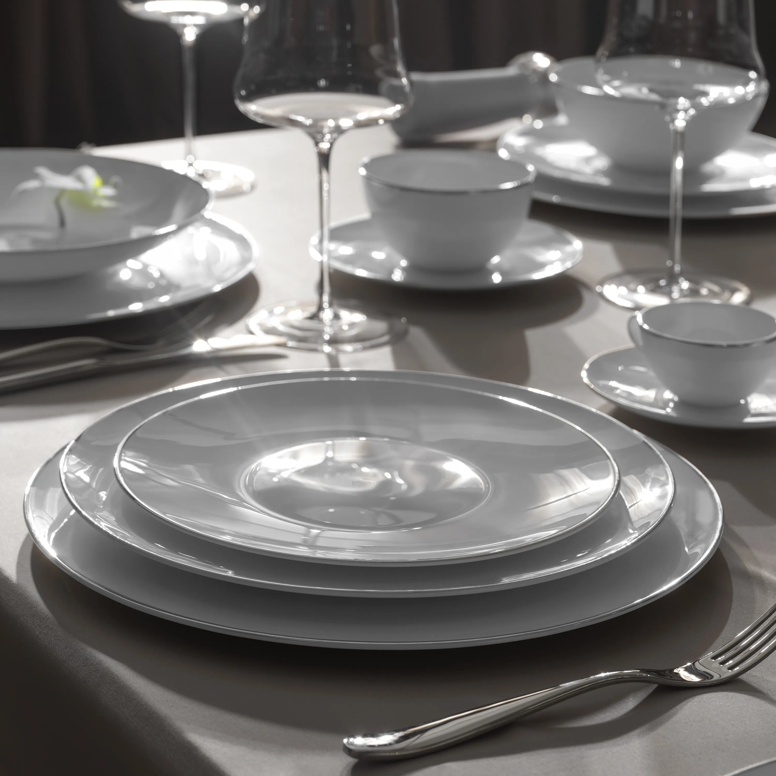 Тарелка десертная Канни