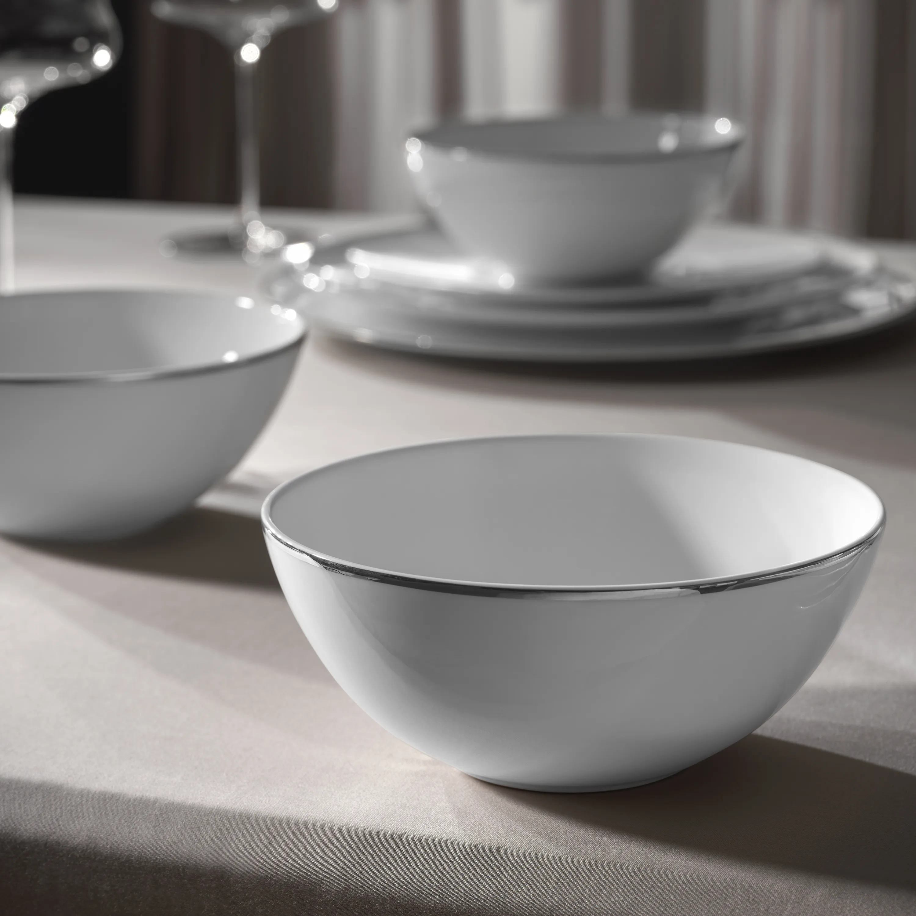 Тарелка салатная Канни