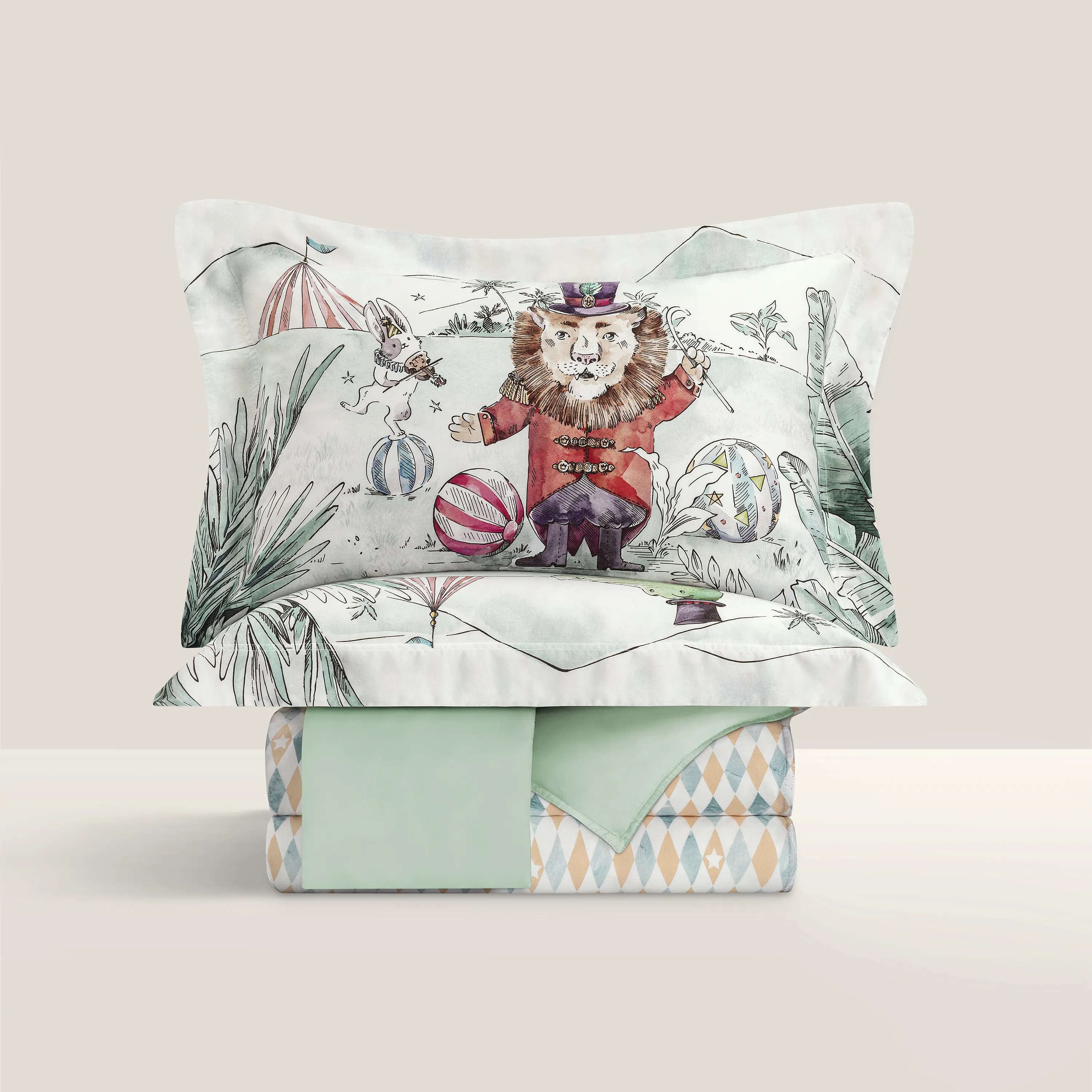 Комплект постельного белья для малышей Циркус