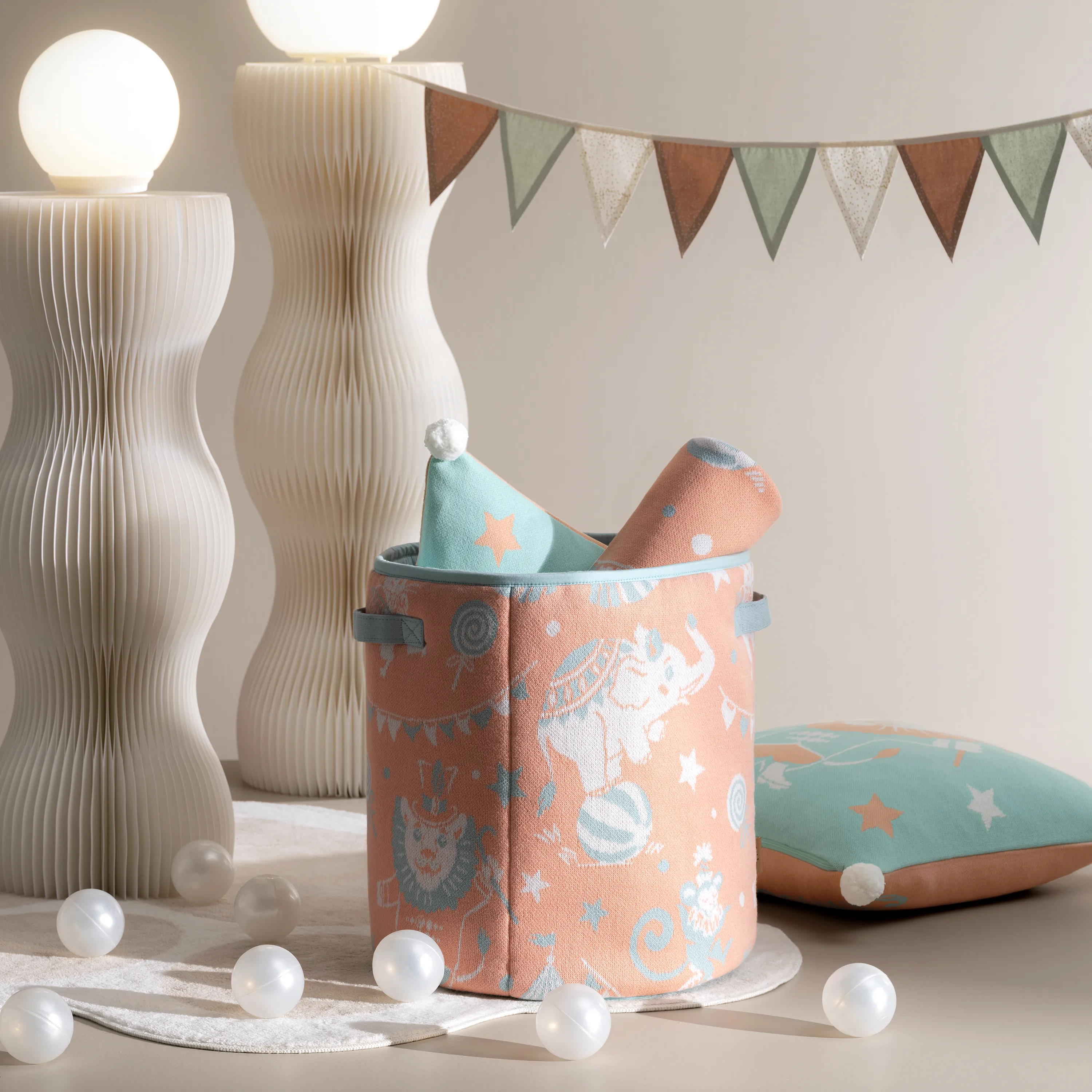 Корзина для игрушек Циркус