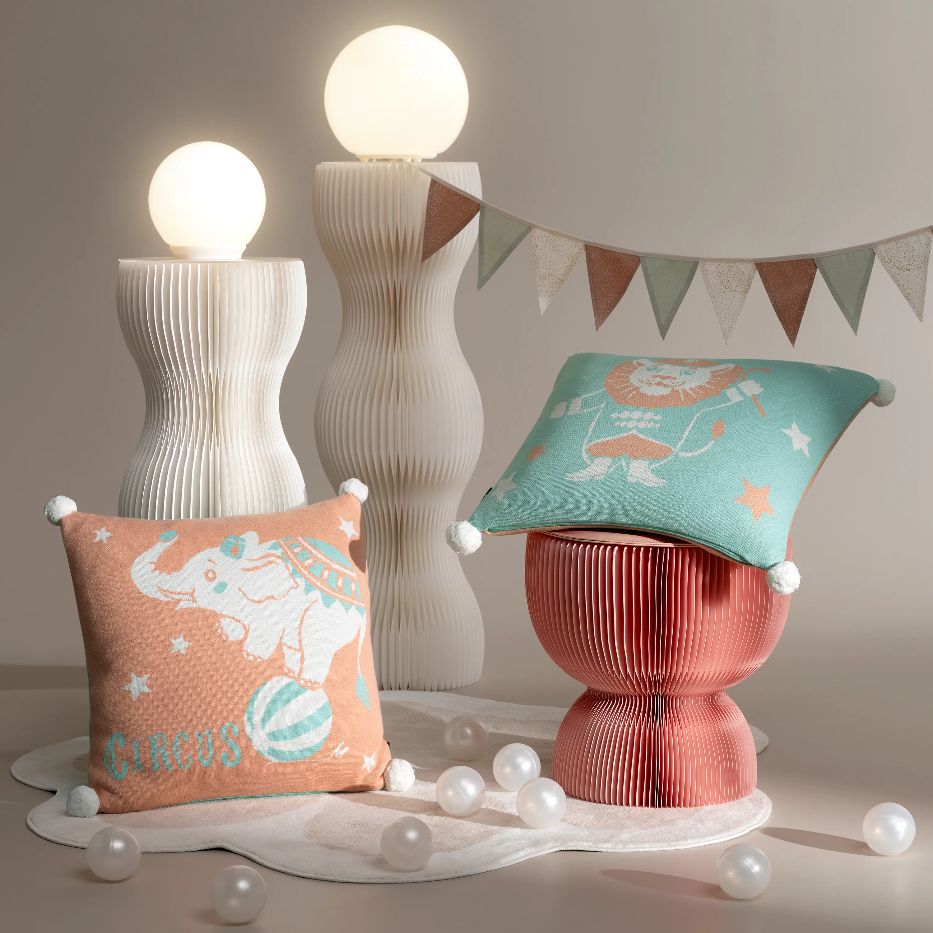 Декоративная подушка Циркус