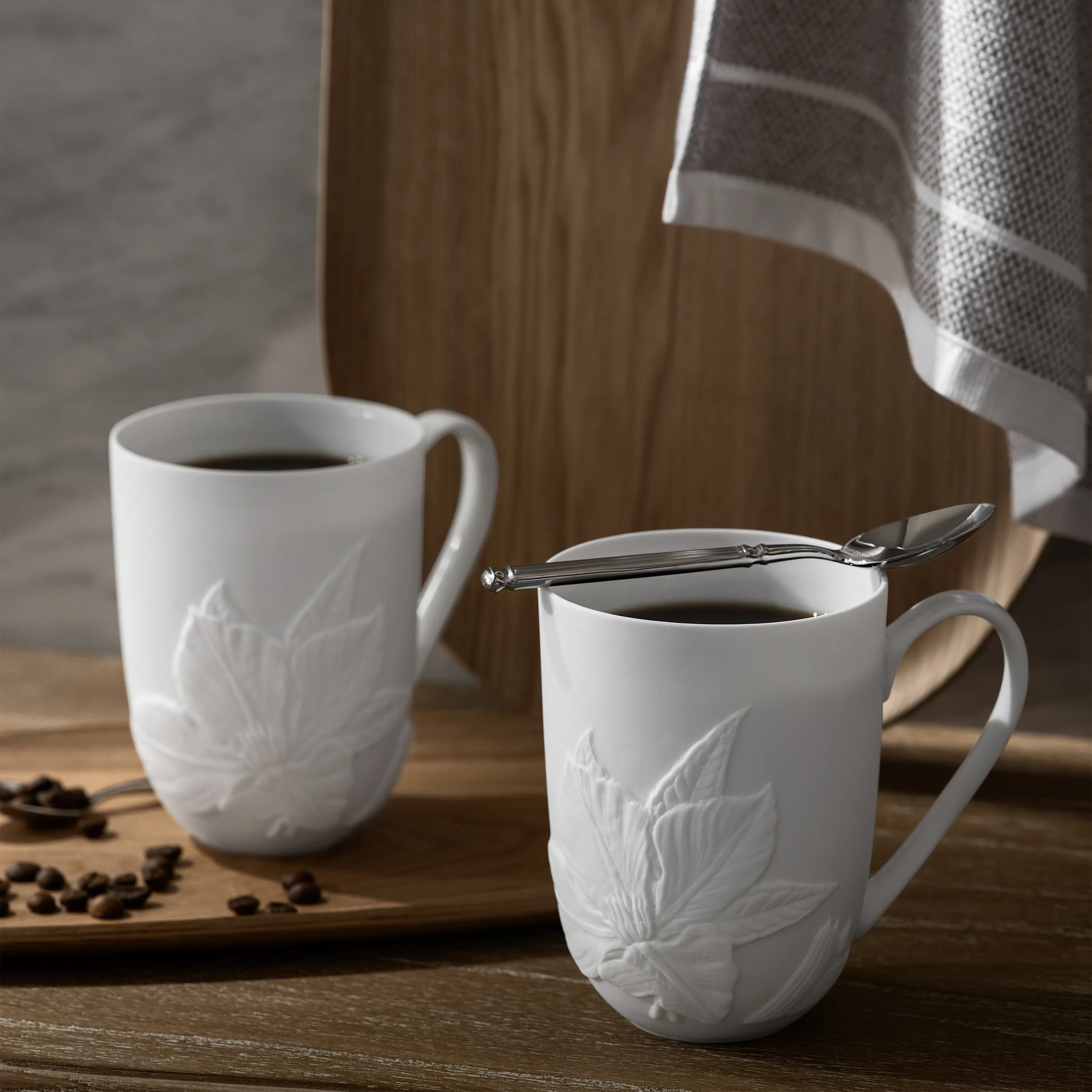 Чашка для чая Пуансеттия