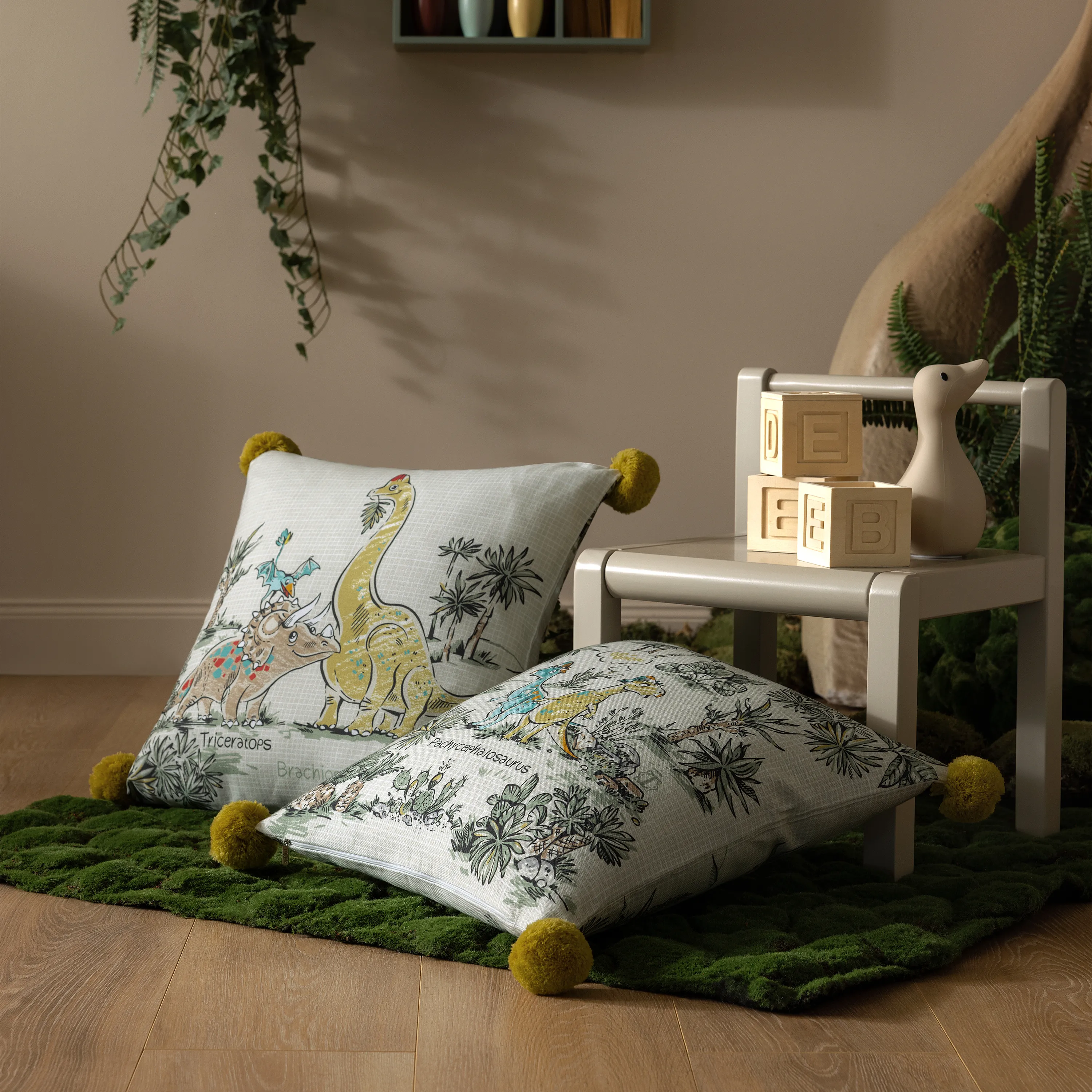 Декоративная подушка Динно