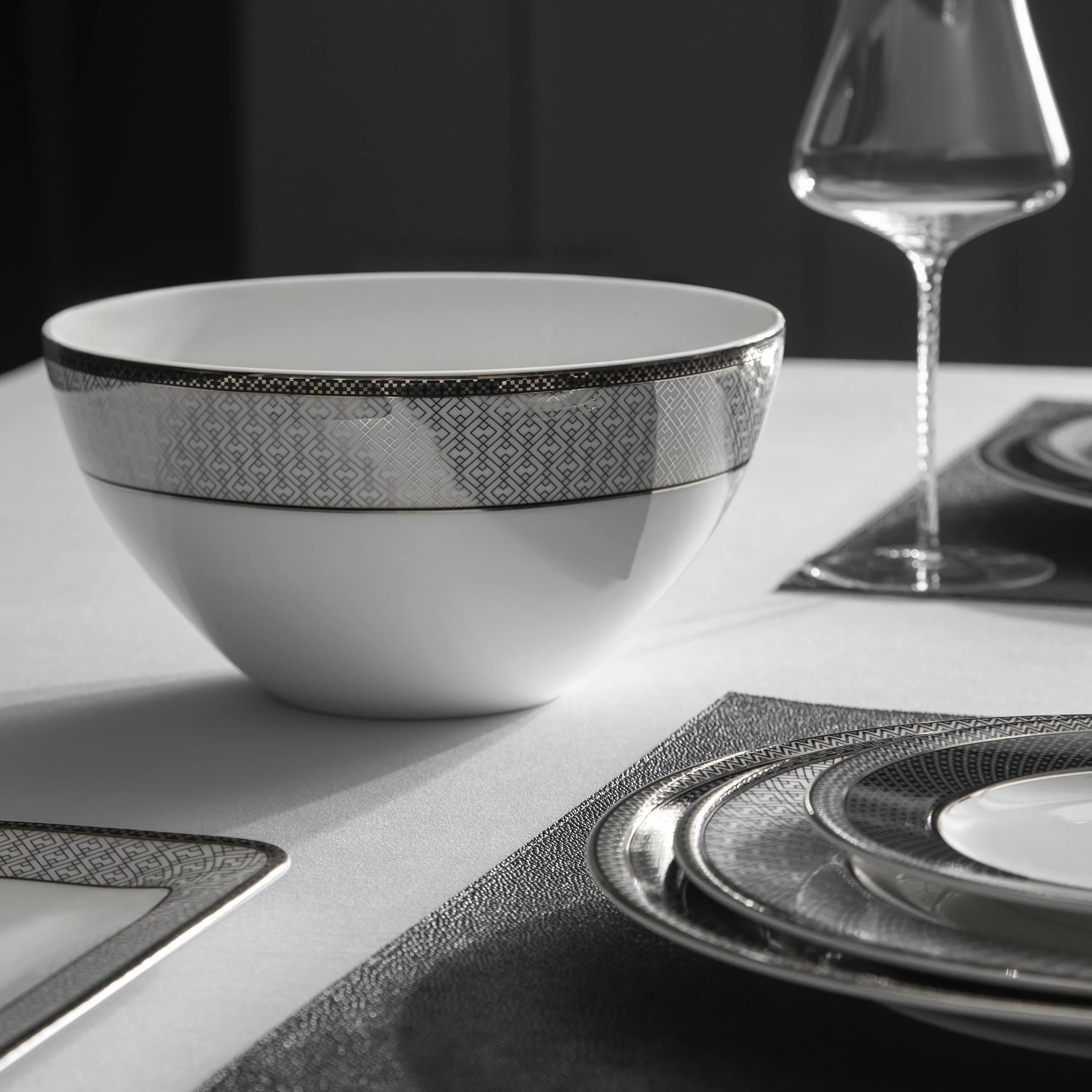 Тарелка салатная Люссон