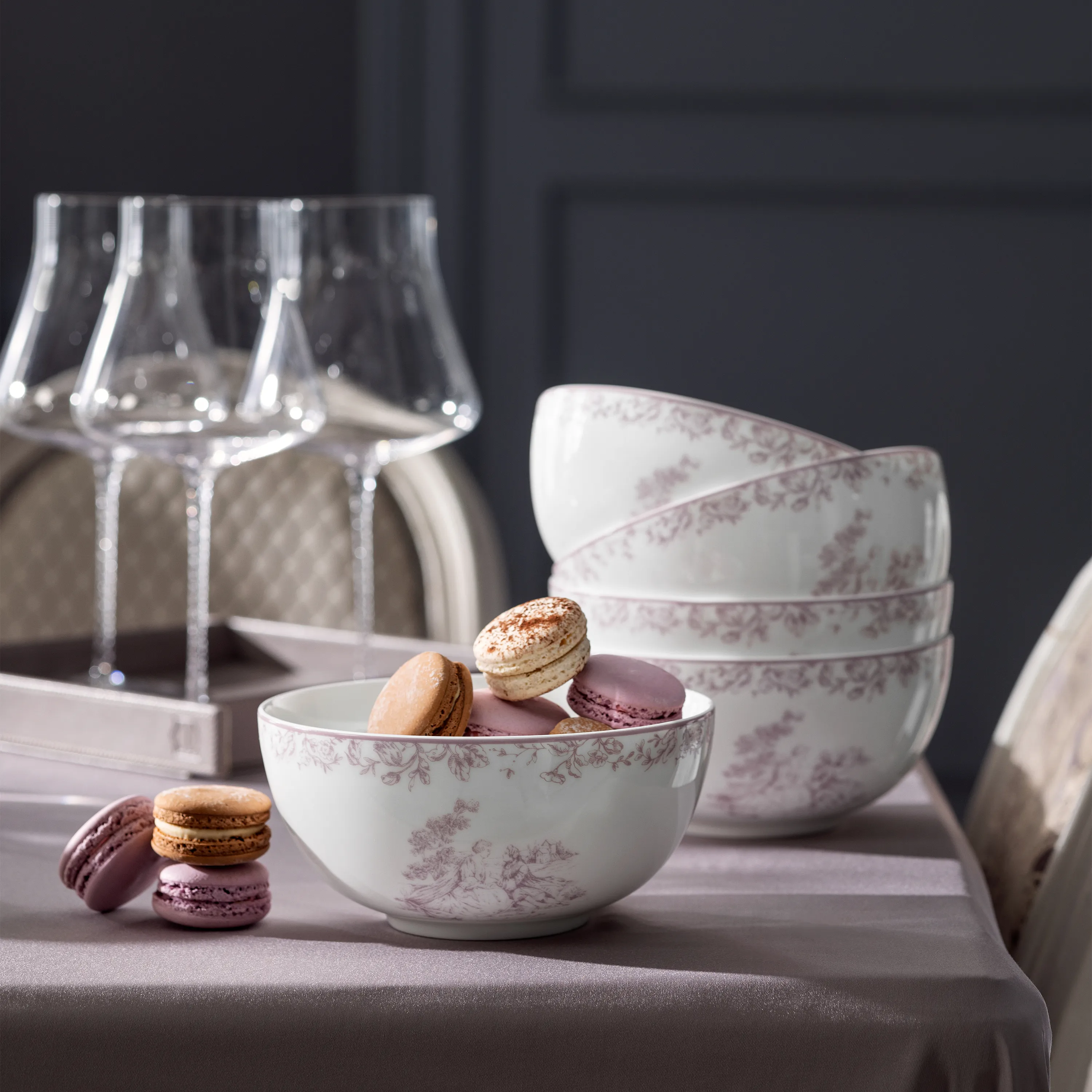 Тарелка салатная Мартинелли сентимент