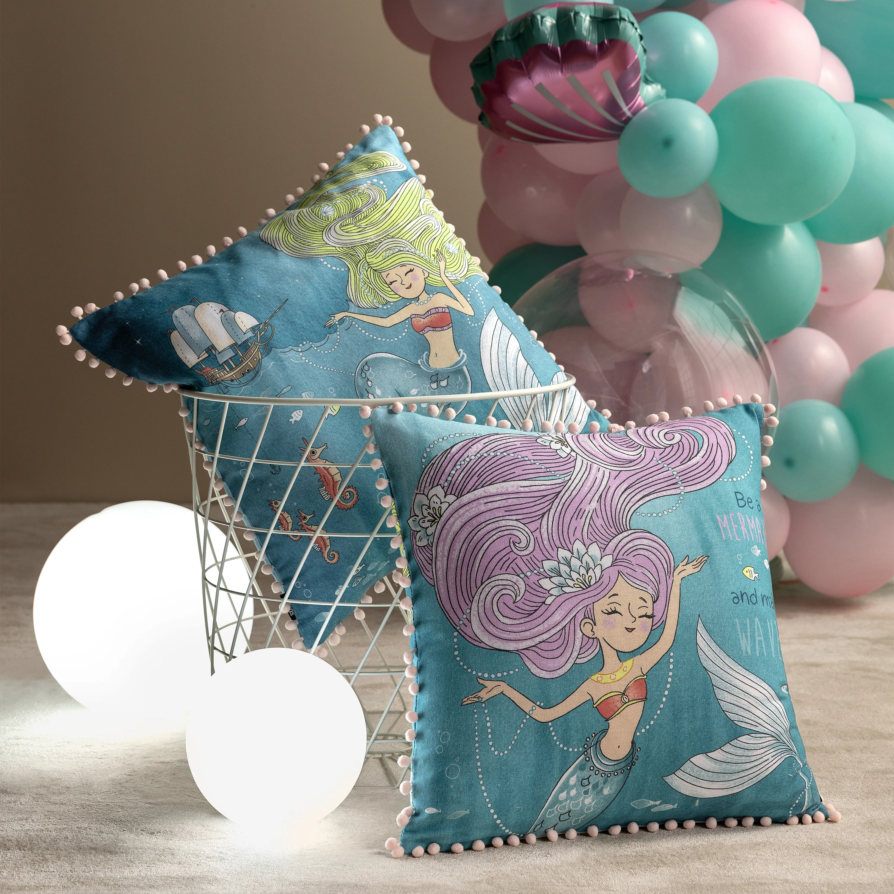 Декоративная подушка Мермани