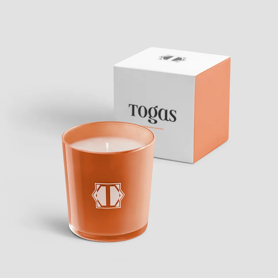 Свеча ароматическая Жасмин и ваниль