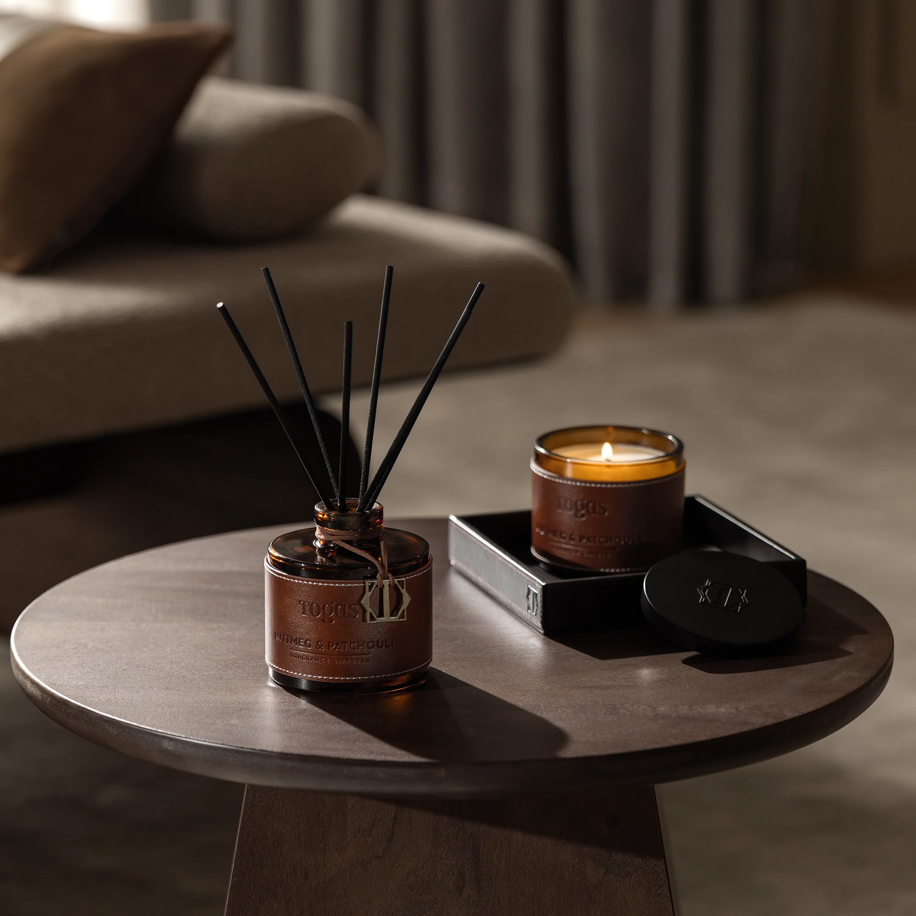 Ароматический диффузор Мускатный орех и пачули