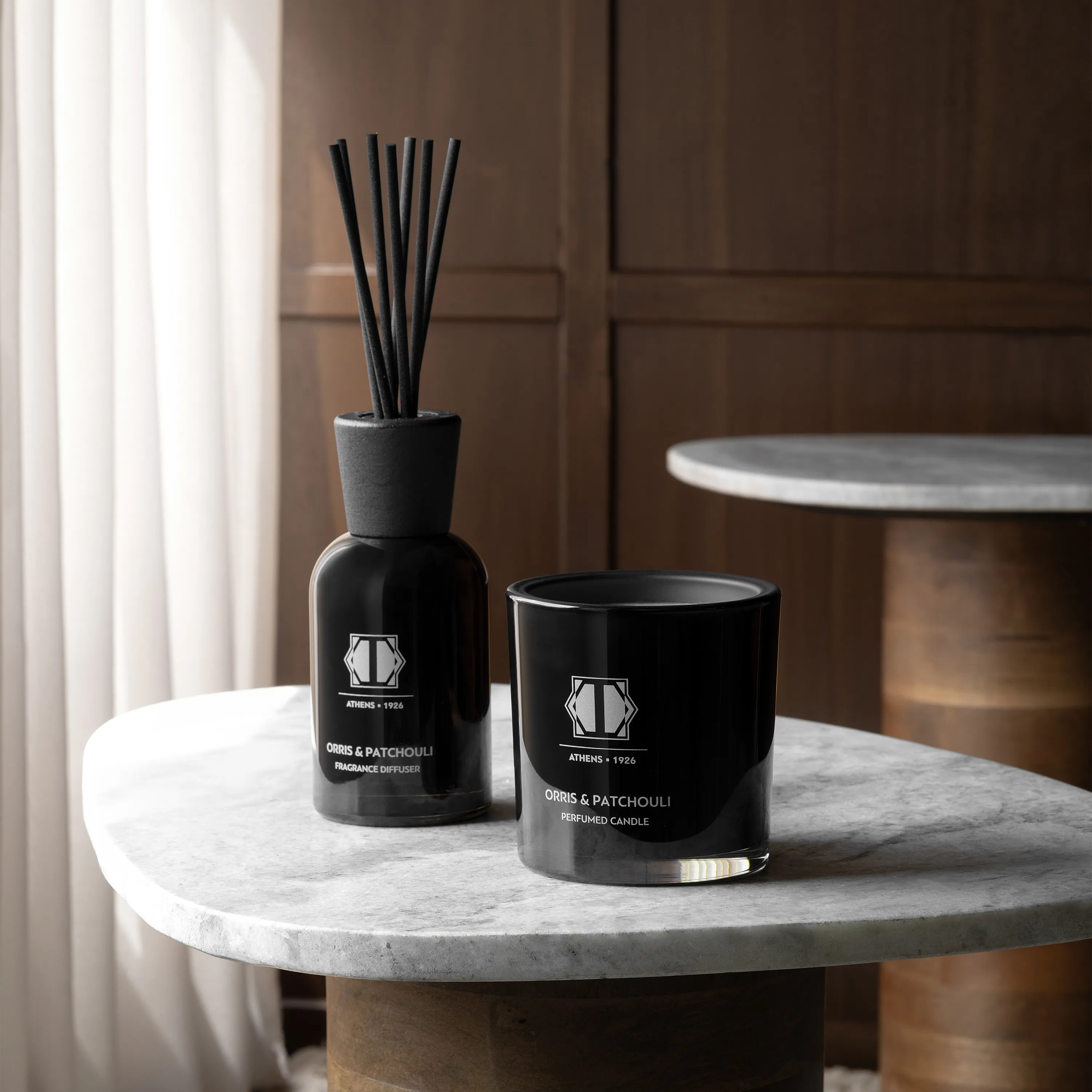 Свеча ароматическая  Оррис и пачули