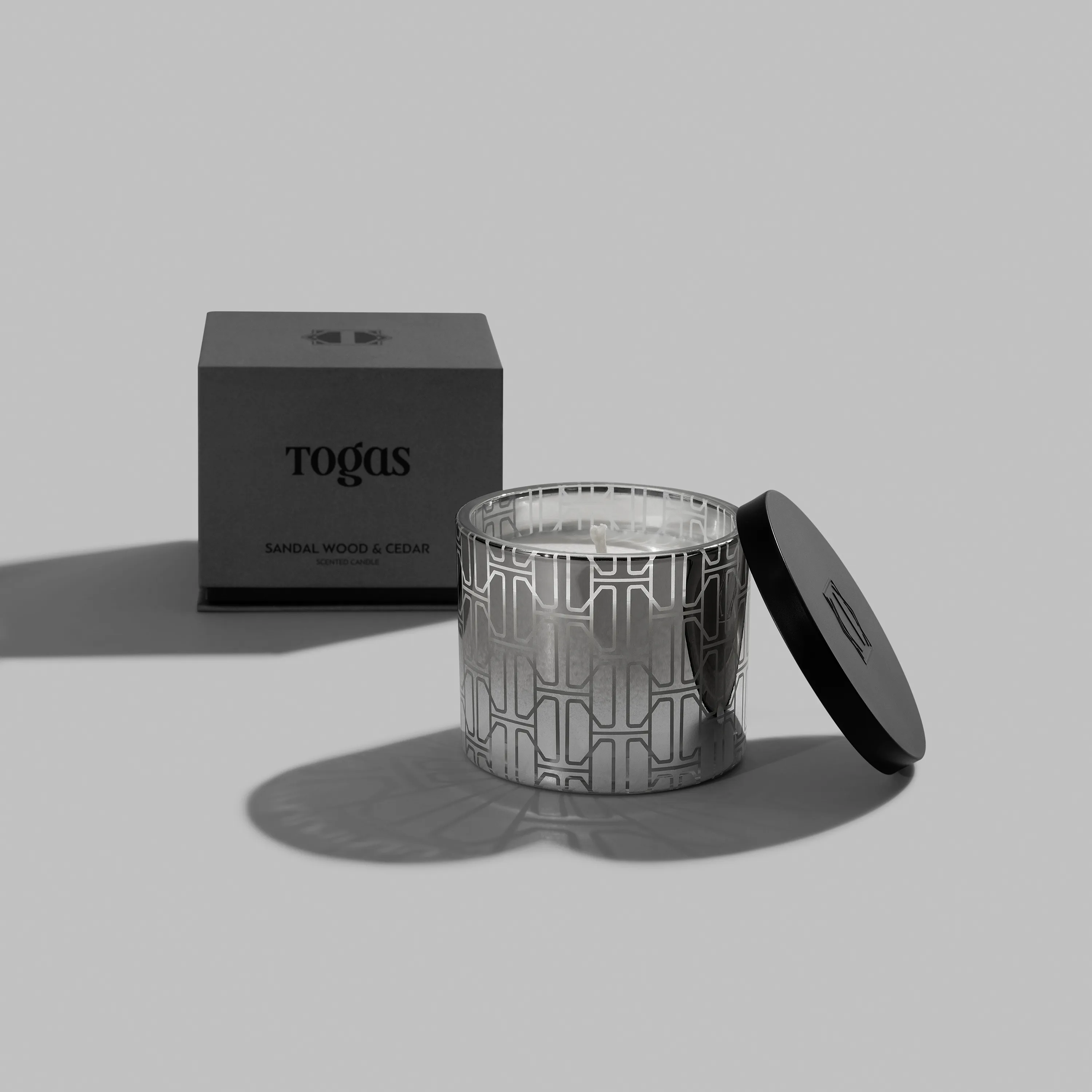 Свеча ароматическая Сандал и кедр