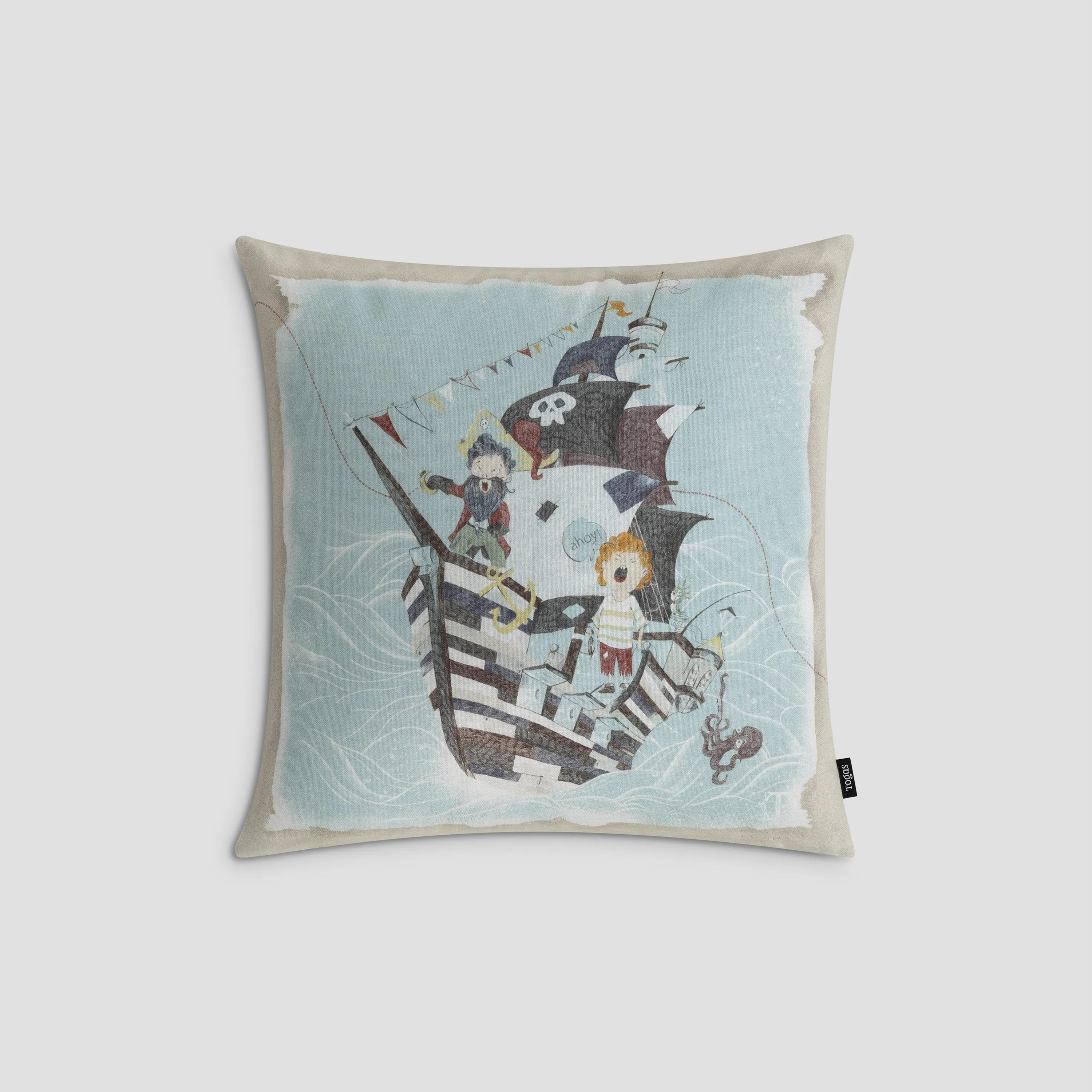 Декоративная подушка Тортуга