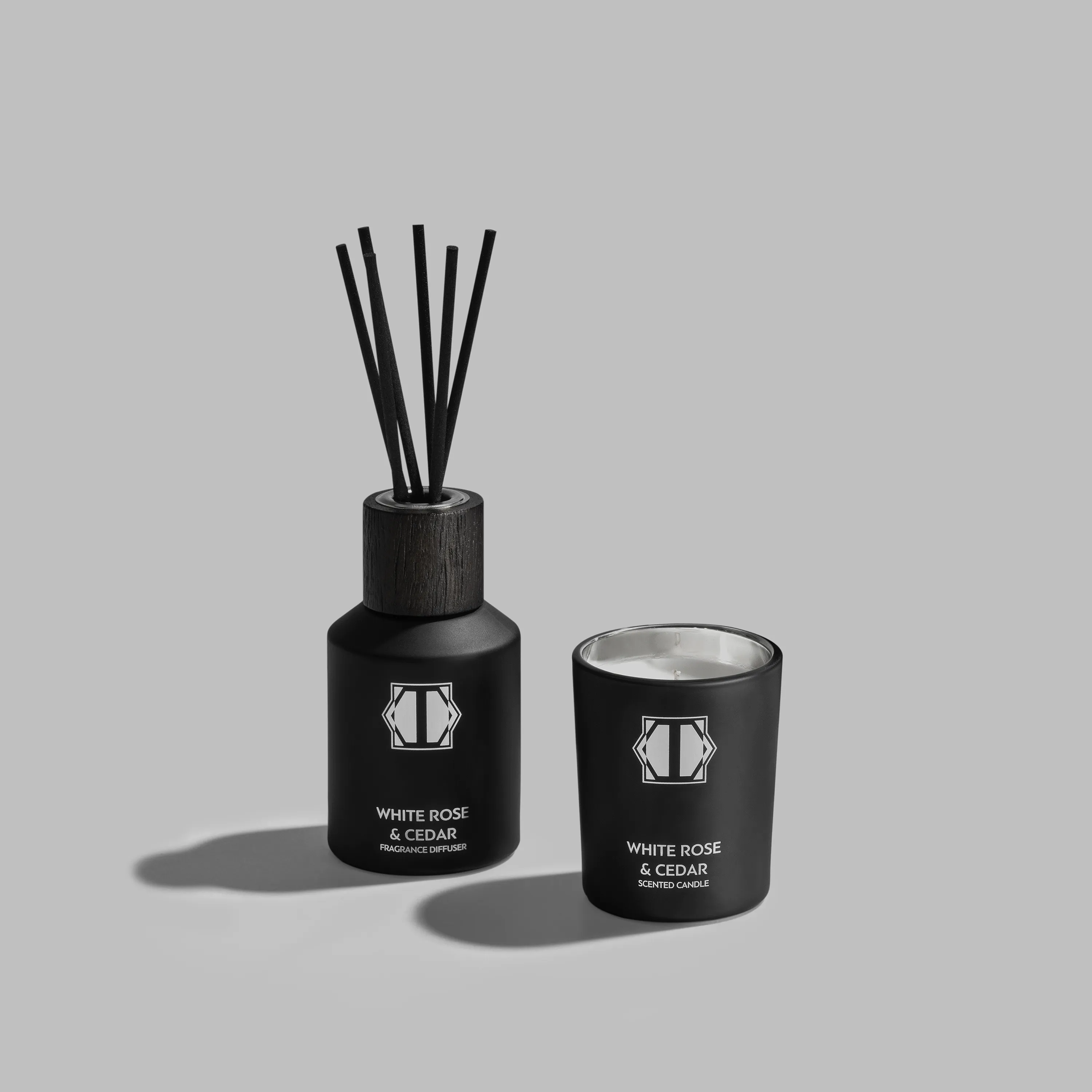 Набор ароматов для дома Белая роза и кедр