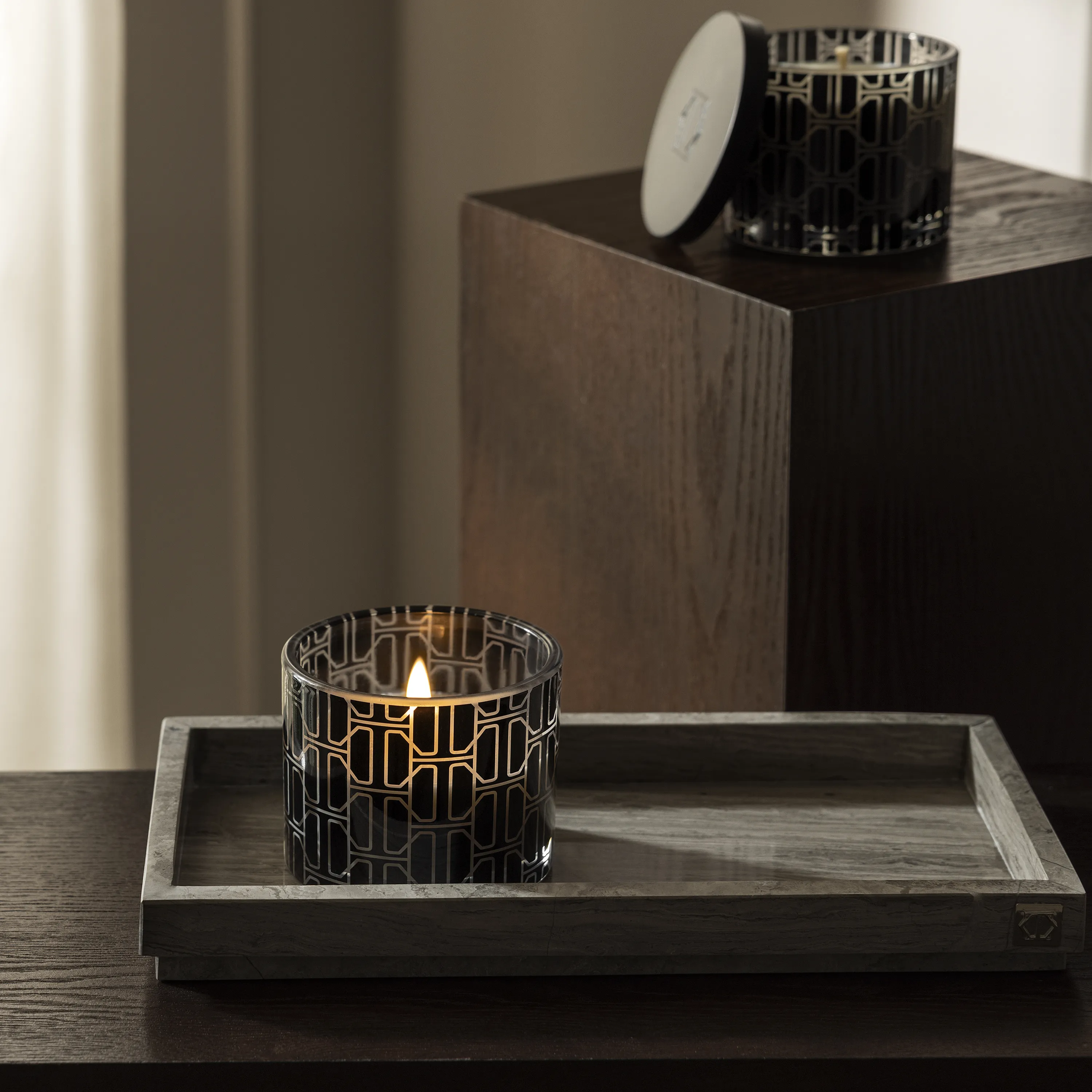 Свеча ароматическая Иланг-иланг и мускус