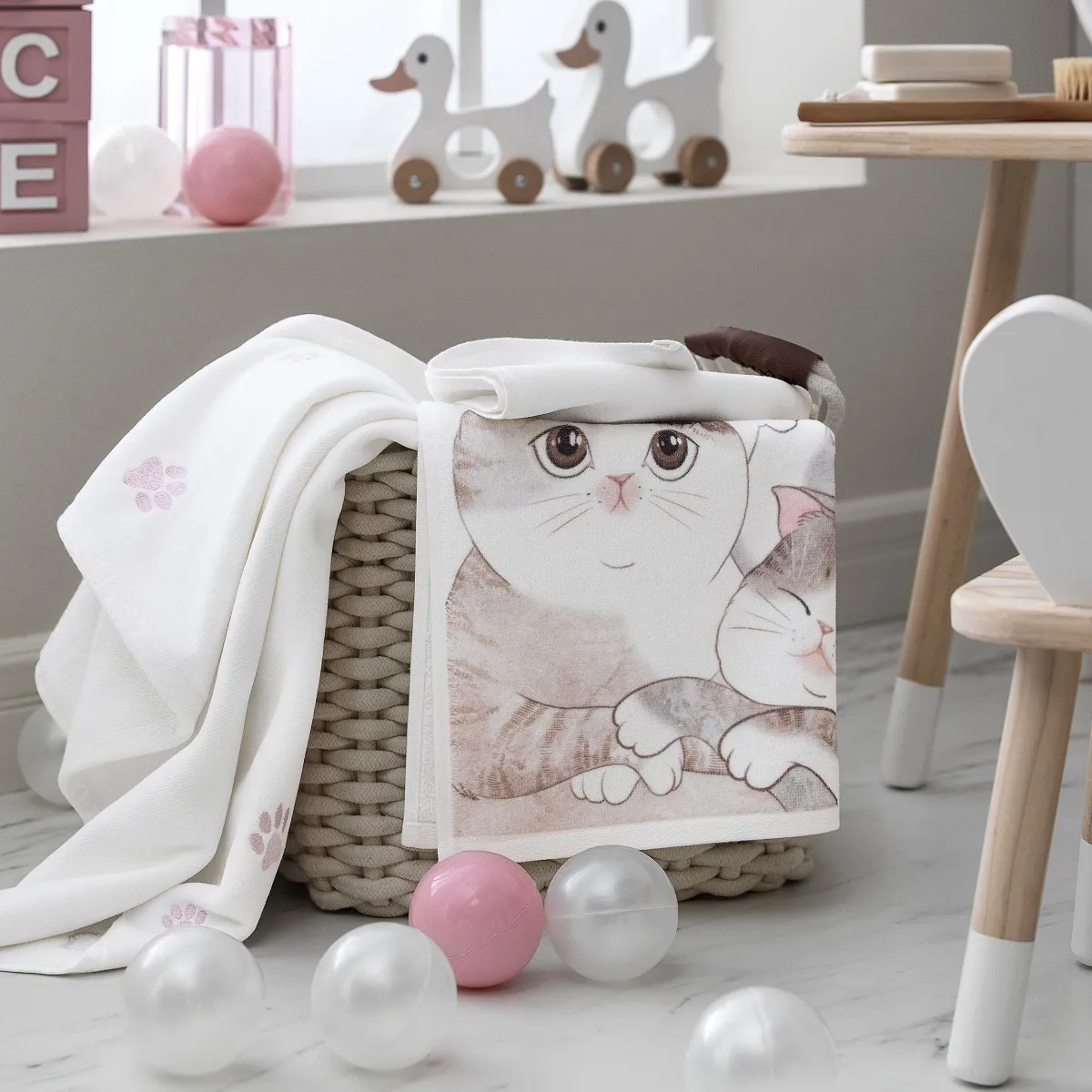 Комплект полотенец Китти