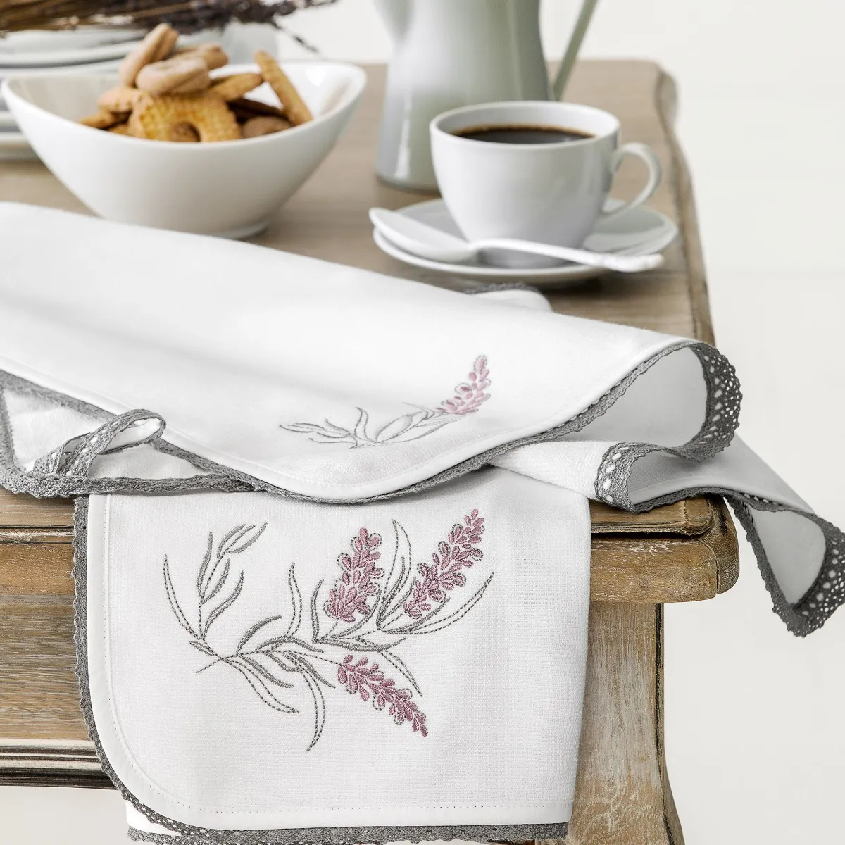 Комплект полотенец Лаванда