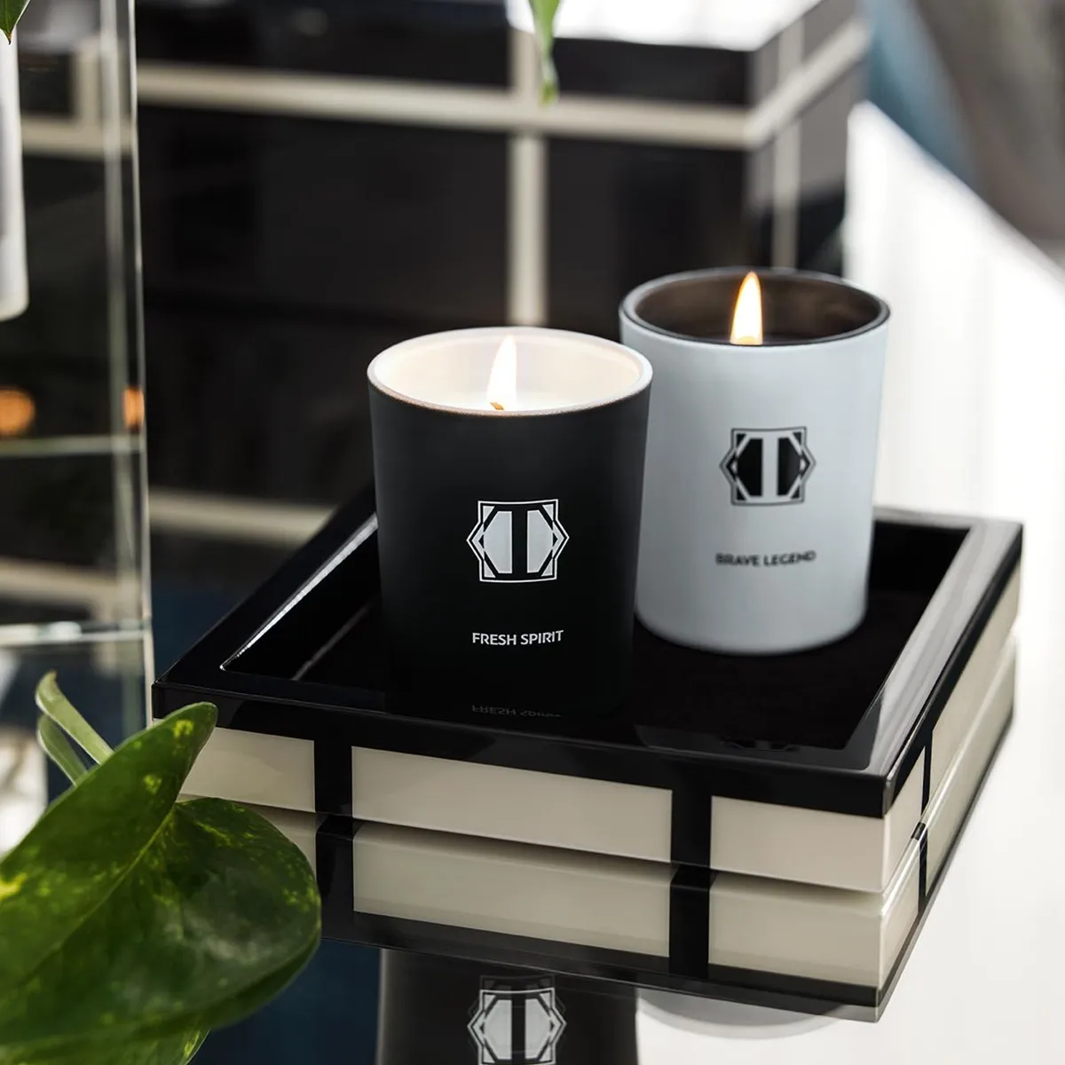 Тревел набор ароматических свечей Легкое дуновение и легенда