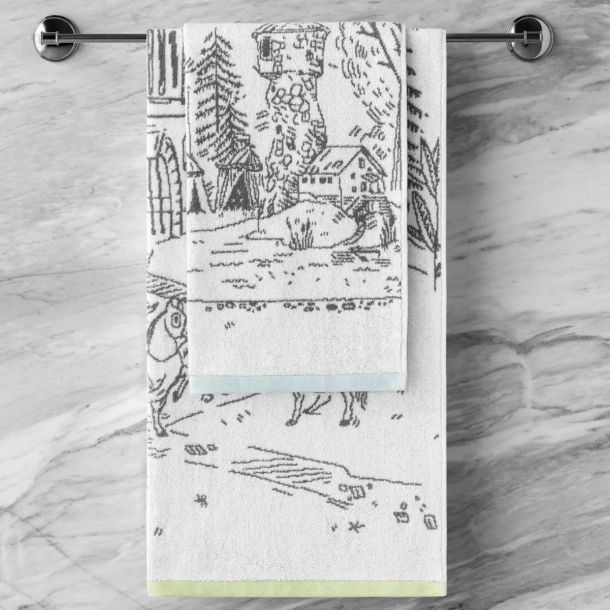 Комплект полотенец Касслер