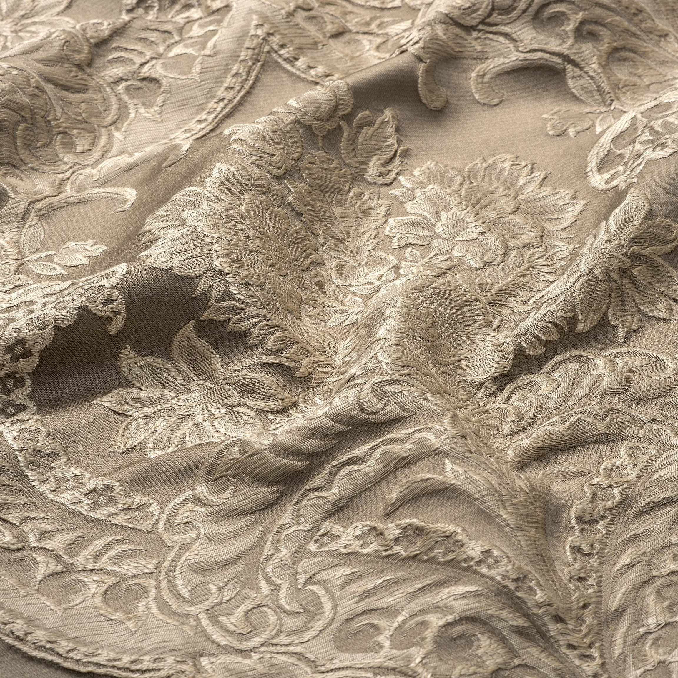 Портьерная ткань NIZZA MOCCA, ширина 140 см