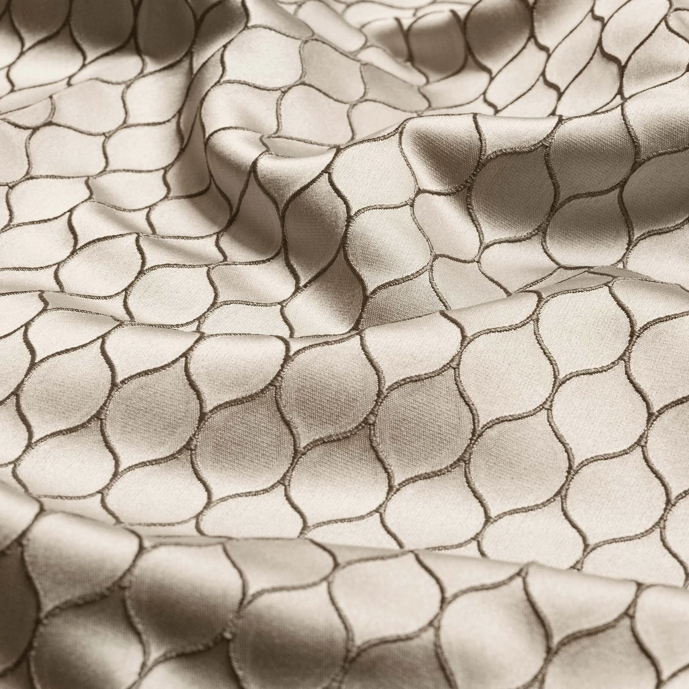 Портьерная ткань ORSETTO BEIGE, ширина 290 см