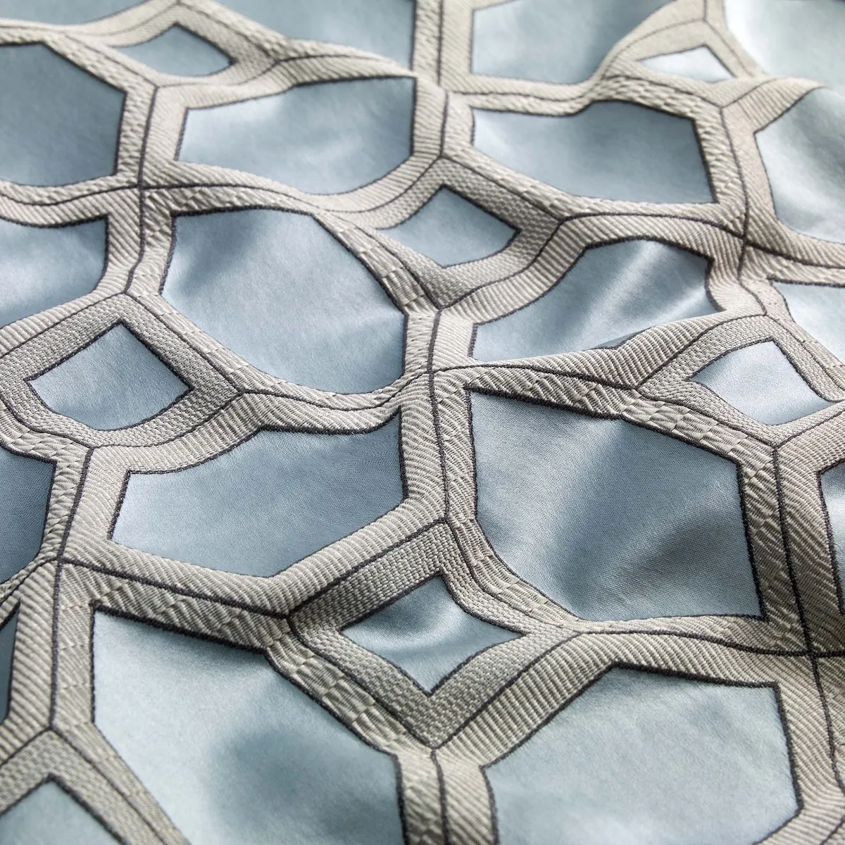 Портьерная ткань VALLO AQUA, ширина 290 см