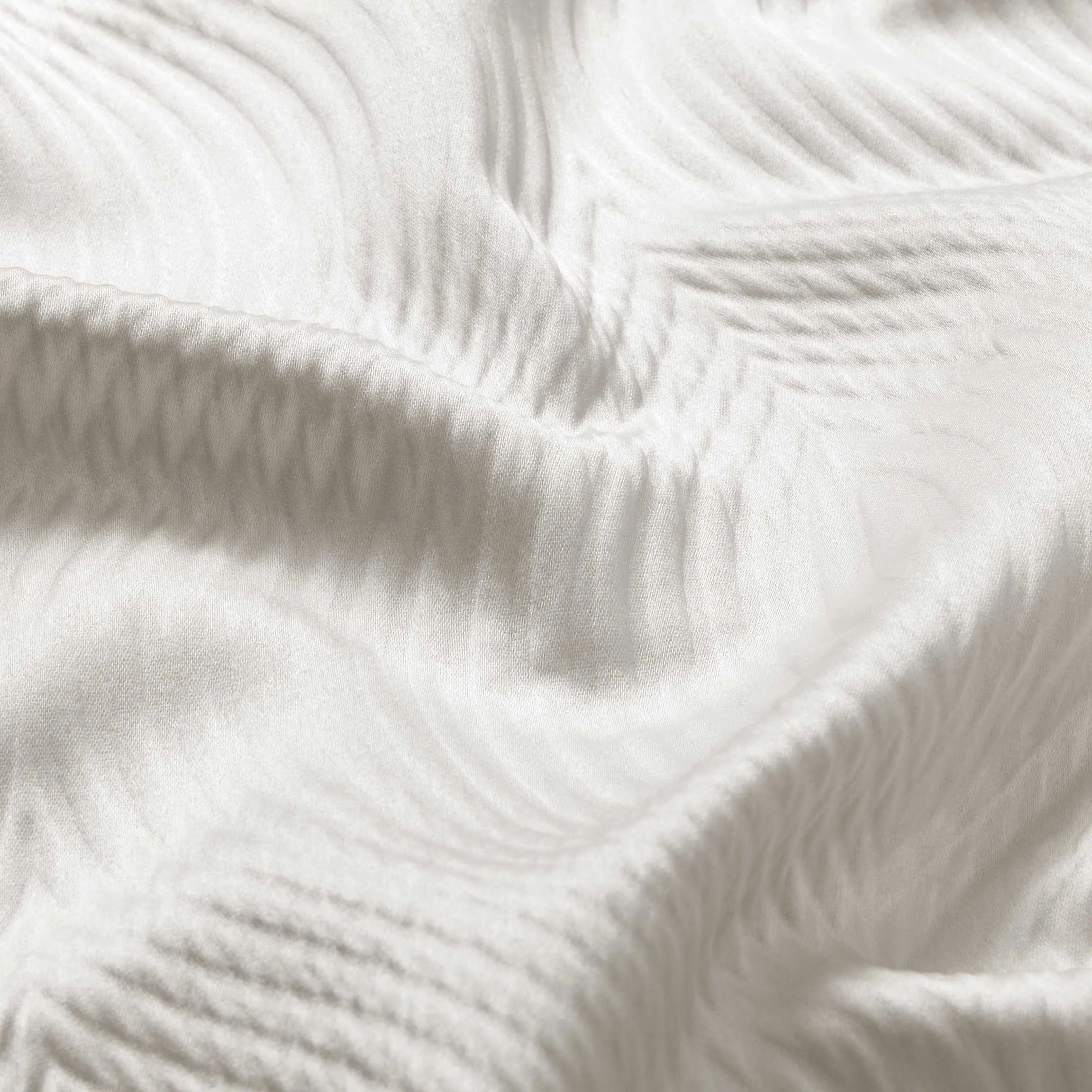 Портьерная ткань ZEFFIRO WHITE, ширина 285 см