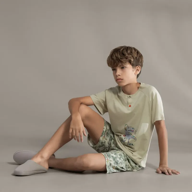 Детская пижама Динно