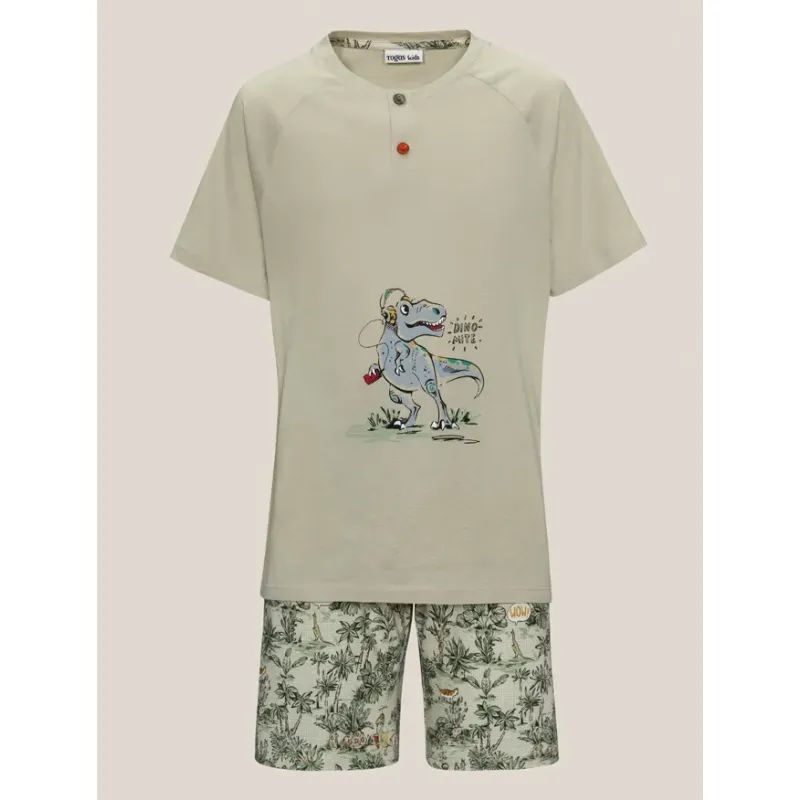 Детская пижама Динно