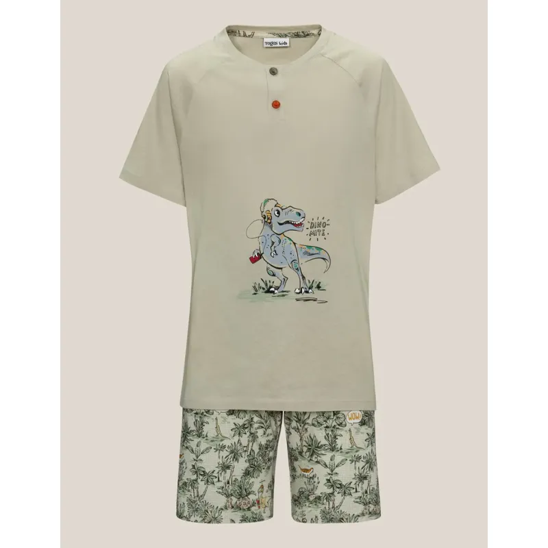 Детская пижама Динно