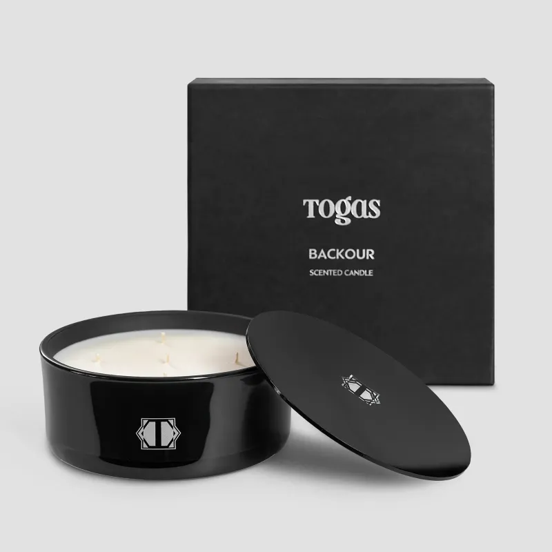 Свеча ароматическая Бергамот и фиалка