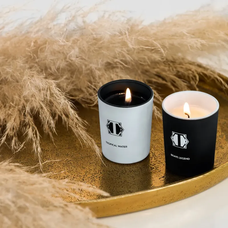 Тревел набор ароматических свечей Легенда и тропическая вода