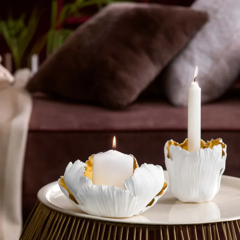 Подсвечник/Конфетница Камелия