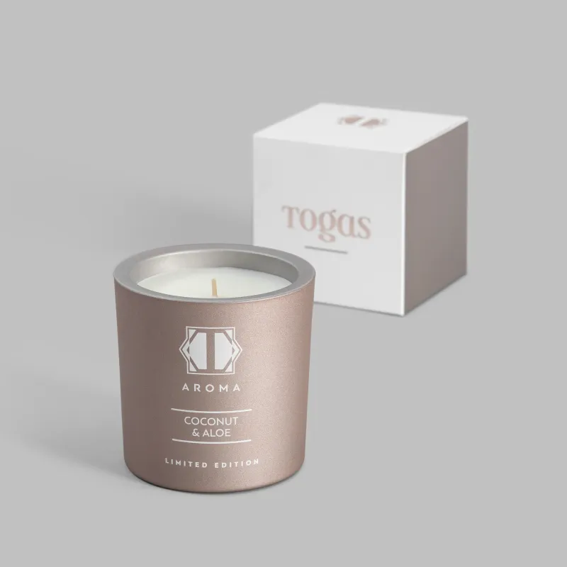 Свеча ароматическая  Алоэ и кокос