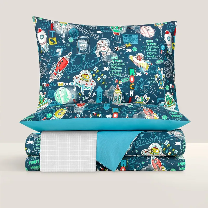 Комплект постельного белья для малышей Космик