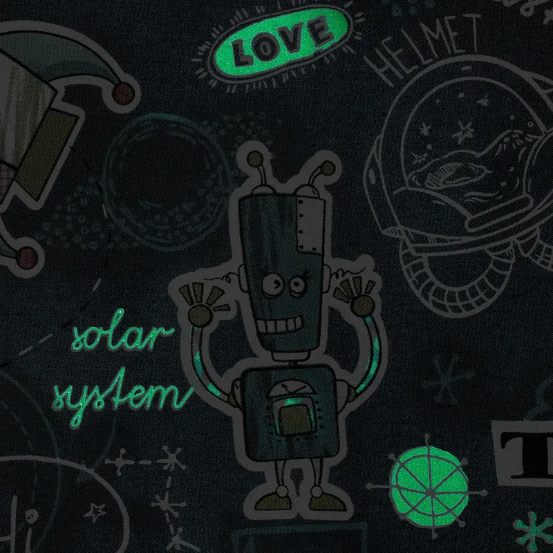 Комплект постельного белья для малышей Космик