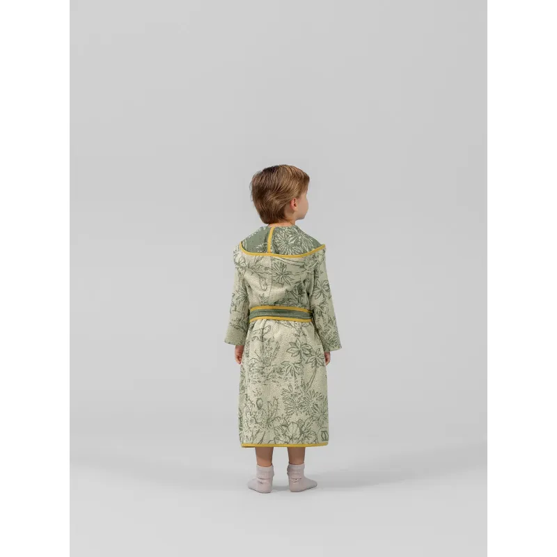 Детский халат Динно