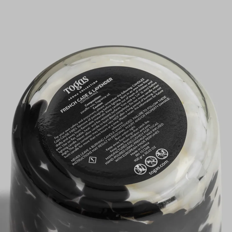 Свеча ароматическая Французский кедр и лаванда