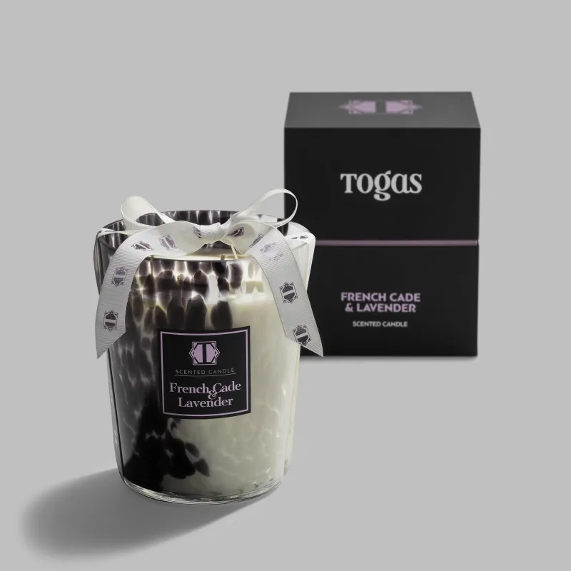 Свеча ароматическая Французский кедр и лаванда