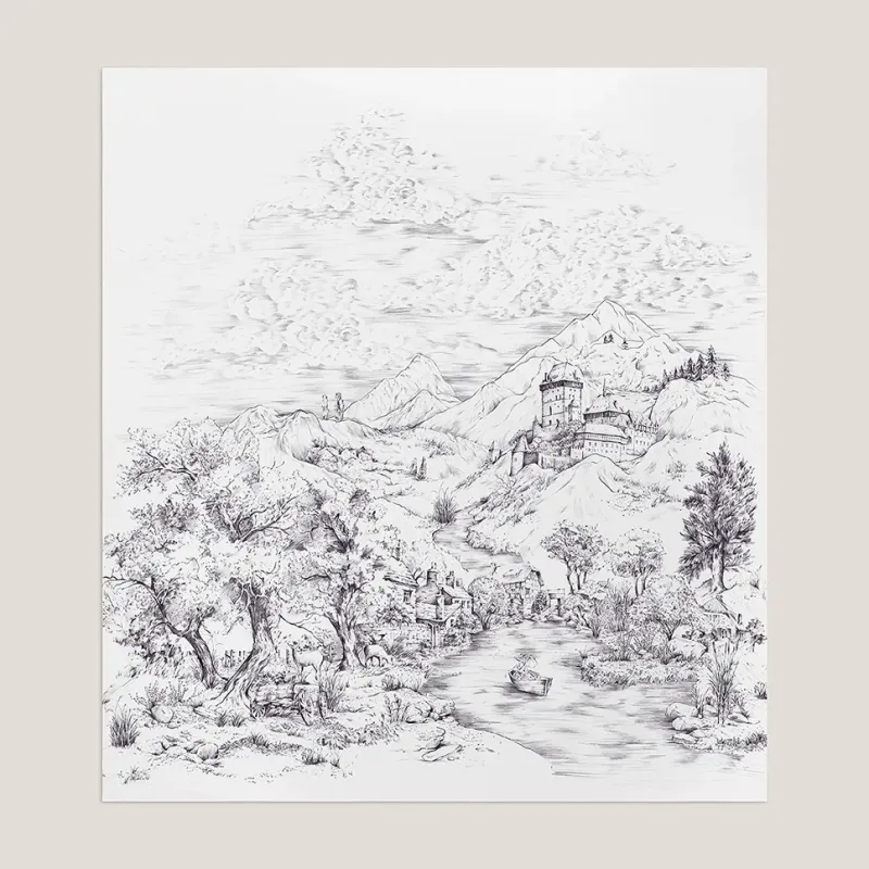 Комплект постельного белья Горанна