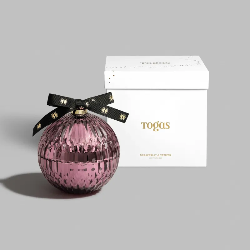 Свеча ароматическая Грейпфрут и ветивер