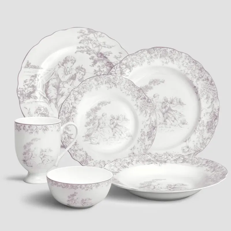 Тарелка десертная Мартинелли натур