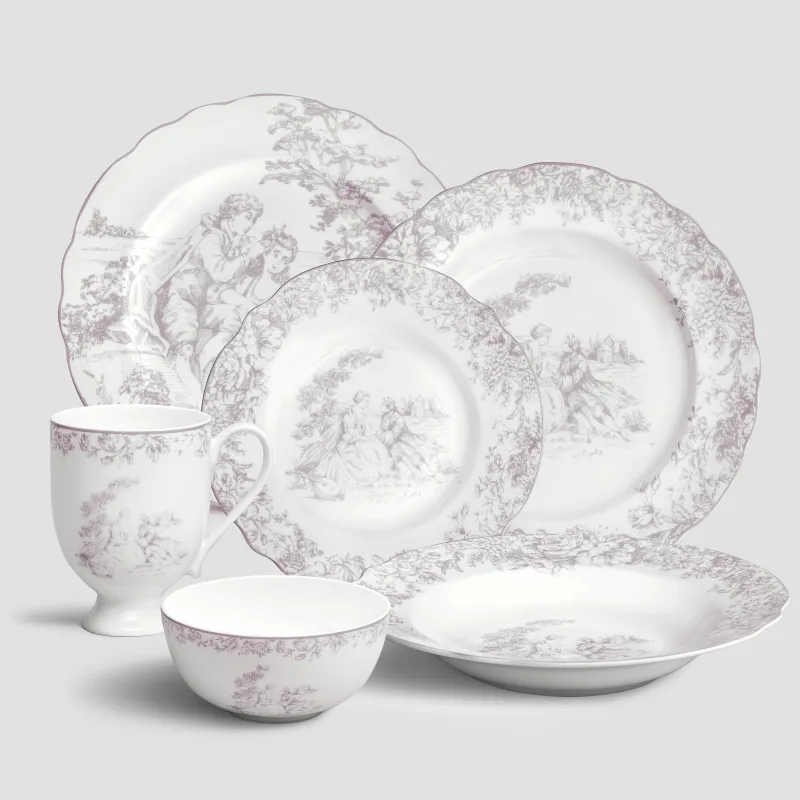 Тарелка салатная Мартинелли сентимент