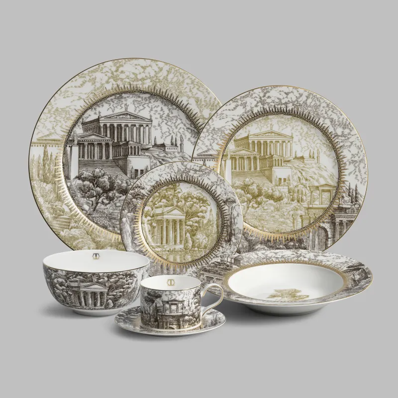 Тарелка обеденная Олимпия