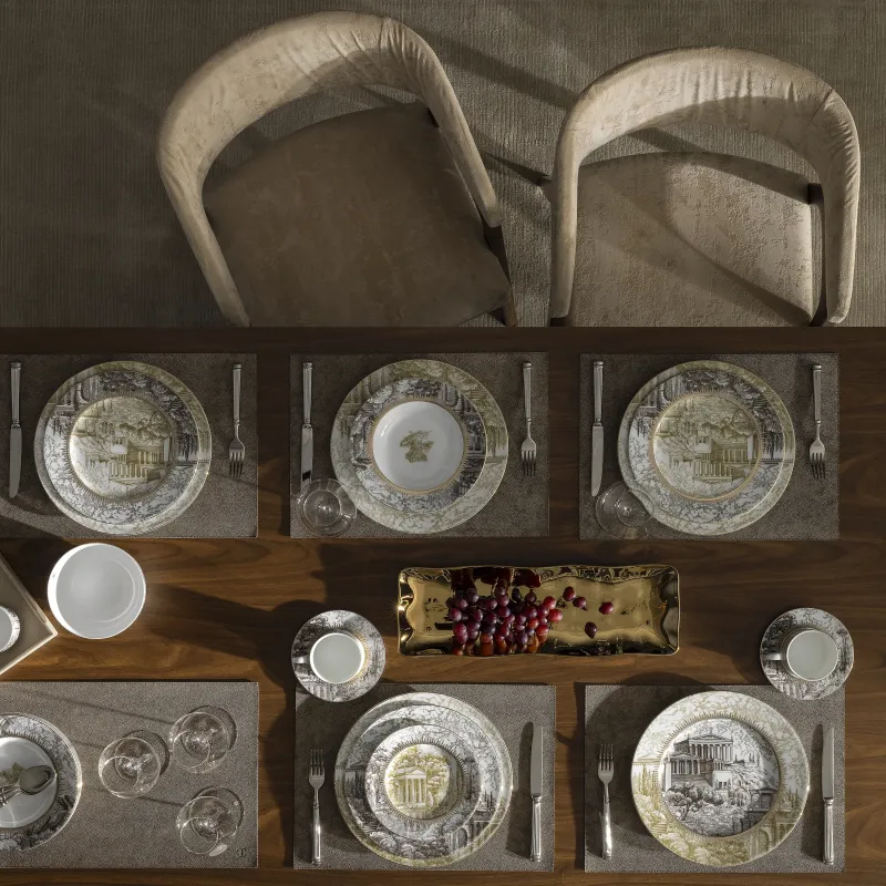 Тарелка обеденная Олимпия