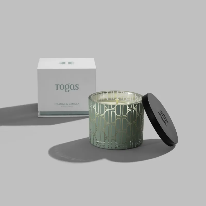 Свеча ароматическая  Апельсин и ваниль