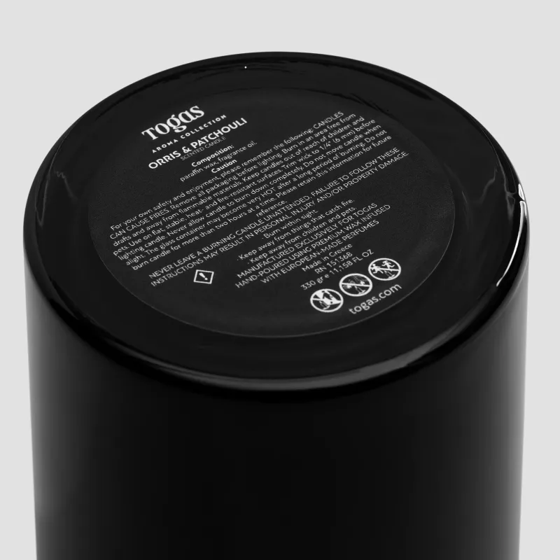 Свеча ароматическая  Оррис и пачули