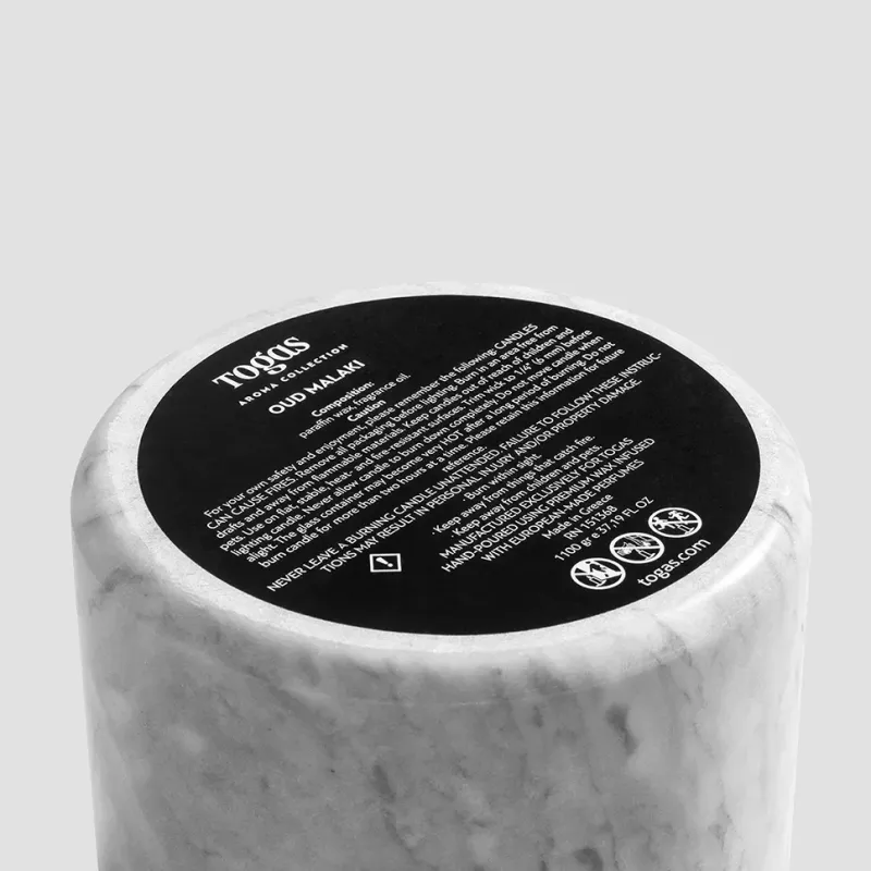 Свеча ароматическая Пачули и сахарный тростник