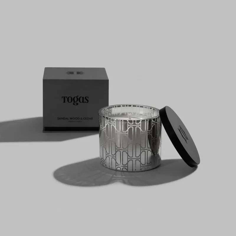 Свеча ароматическая Сандал и кедр